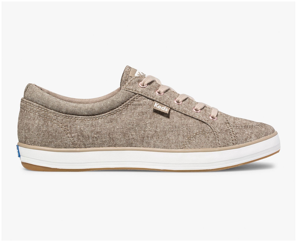 Keds Sneaker Damen Grau - Center Brushed Denim - NCH-315068